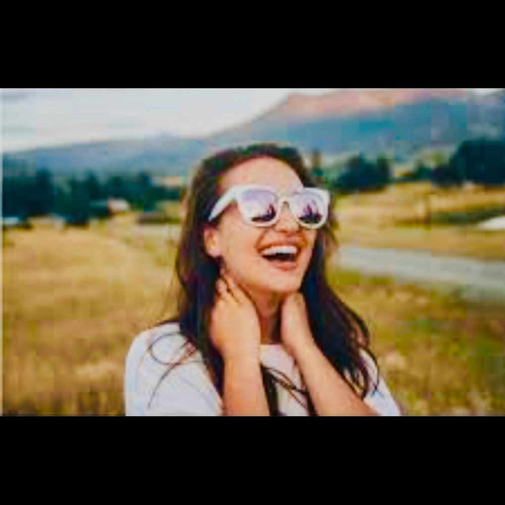 NEW PERVERSE White Marbled Roman Sunglasses